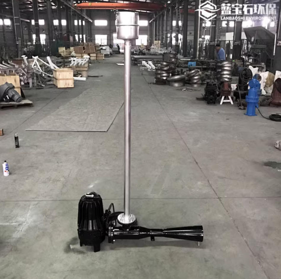 南京藍(lán)寶石環(huán)保有限公司與河北某環(huán)保公司達(dá)成合作：QSB潛水射流曝氣機(jī)助力污水治理