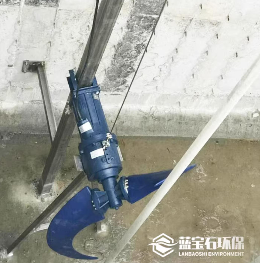 攜手安徽客戶，南京藍(lán)寶石潛水推流器助力污水處理項(xiàng)目高效運(yùn)行