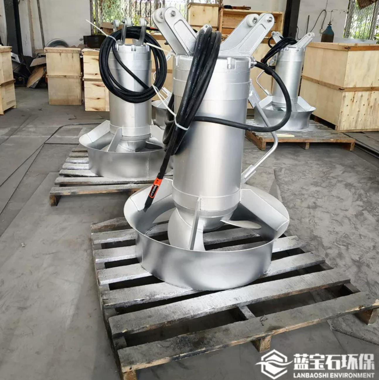 南京藍(lán)寶石環(huán)保 × 山東企業(yè)戰(zhàn)略合作｜沖壓式潛水?dāng)嚢铏C采購